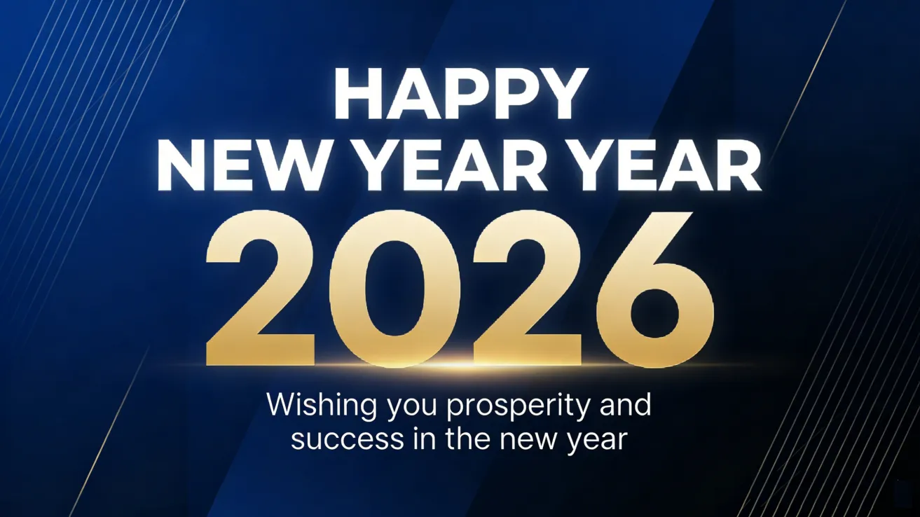 Happy New Year 2026！